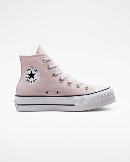 Women's Converse Chuck Taylor All Star Lift Canvas High Top Platform Shoes Pink / White / Black | AU 68435J